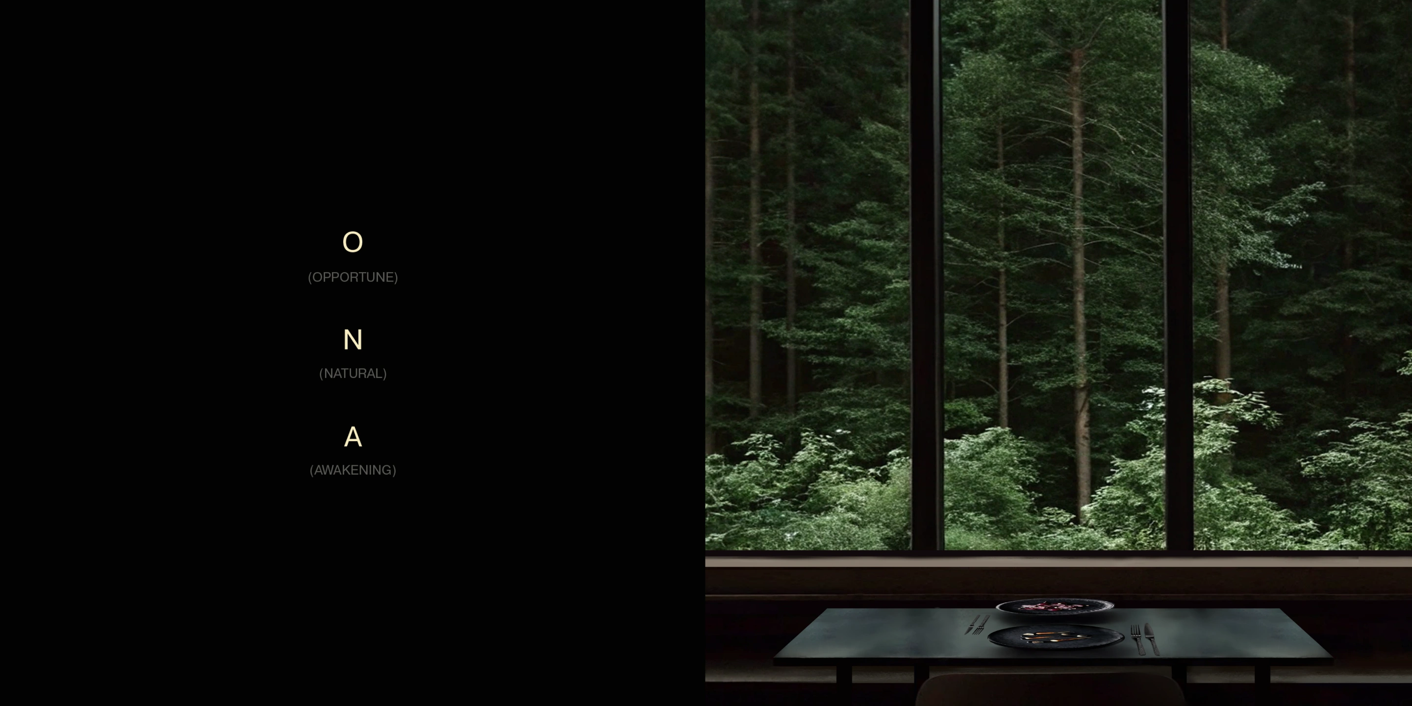 O:NA / Forest Gastro Space project visual 4