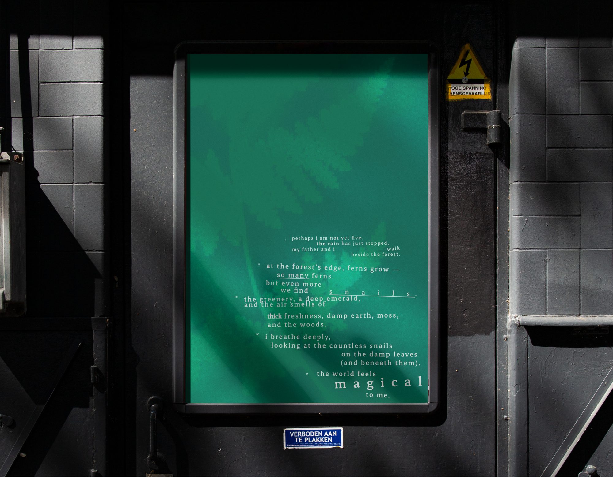 Experimental Poster Design project visual 1