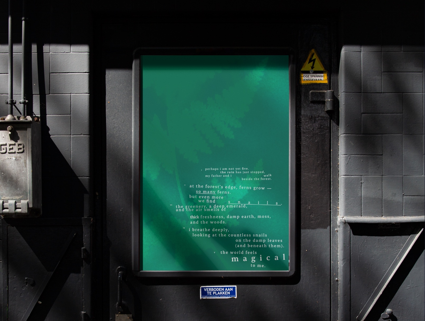Experimental Poster Design by Daria Smyrnova