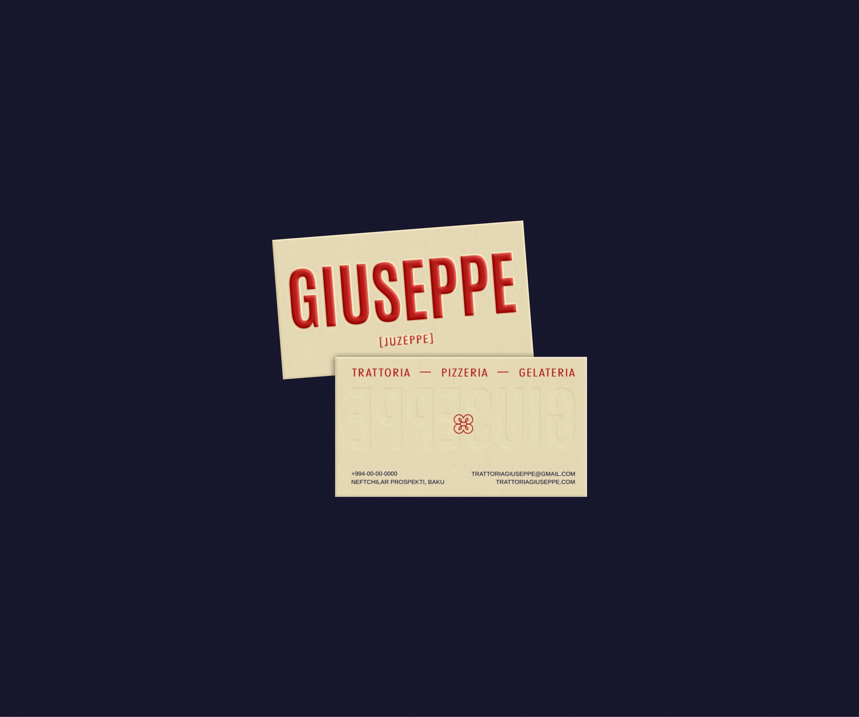 Giuseppe / Italian Trattoria project visual 3